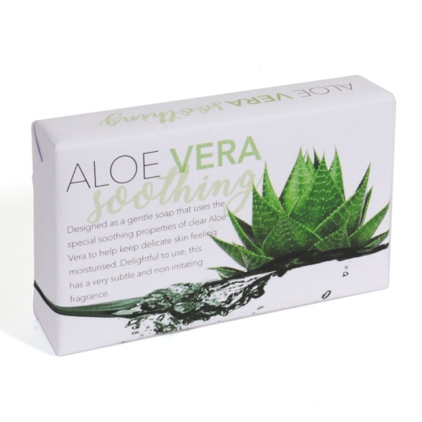 Aloe Vera Soothing Face & Hand Soap Slice - Bath Bubble & Beyond 120g